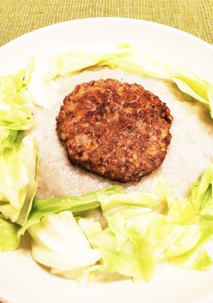 地球に優しいたかきびハンバーグ-レシピのメイン写真