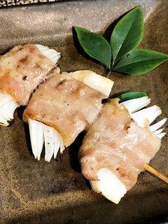 新玉ねぎの豚巻き串焼き-レシピのメイン写真