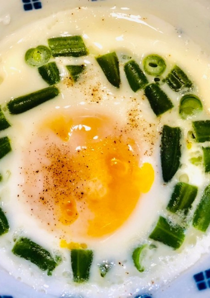 簡単♪レンジdeいんげん目玉焼き☆お弁当-レシピのメイン写真