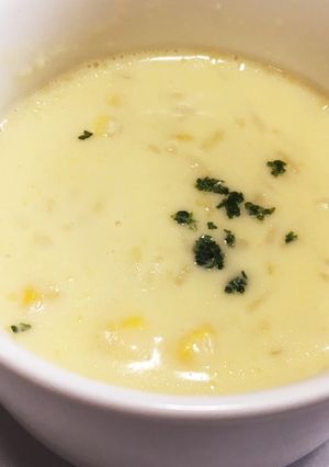 レンジでほっこりコーンクリームリゾット-レシピのメイン写真
