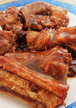 旨辛麻辣スペアリブ焼き-レシピのメイン写真