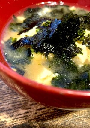 即席！塩麹豆腐でお味噌汁-レシピのメイン写真