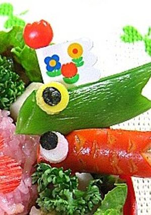 こいのぼり*キャラ弁のおかず-レシピのメイン写真