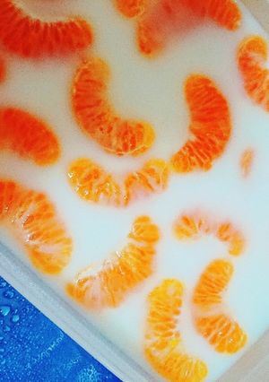 つるんと☆牛乳みかんゼリー-レシピのメイン写真