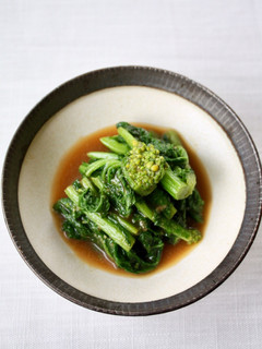 季節・定番料理【菜の花の辛子和え】-レシピのメイン写真