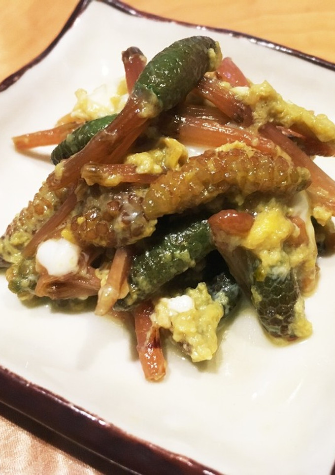 春の味わい✨つくしの卵とじ-レシピのメイン写真