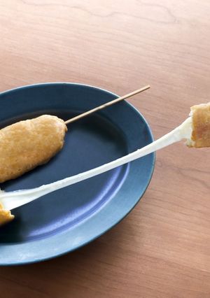 「さけるチーズ」で作るチーズドッグ-レシピのメイン写真
