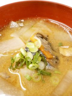 めっけもん♪栄養たっぷり!サバ缶の味噌汁-レシピのメイン写真