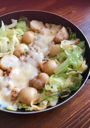 ご飯もお酒ススム！チーズじゃがカルビ-レシピのメイン写真