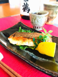 自宅で☆焦げなしふっくら鯛の本格塩焼き-レシピのメイン写真