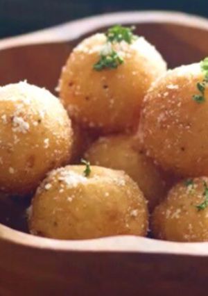 チーズ風味のフライドニョッキ-レシピのメイン写真