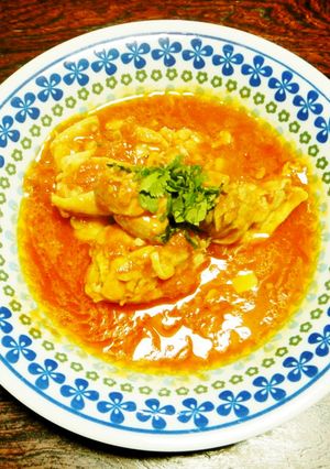 パクチーが香る!簡単!鶏スパイシー炒め煮-レシピのメイン写真