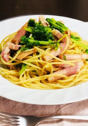 ★菜花とベーコンの和風パスタ★-レシピのメイン写真