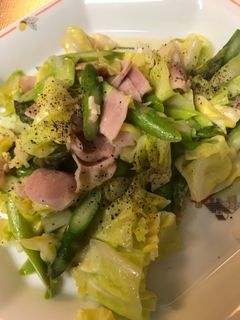 キャベツとベーコンのマヨネーズ炒め-レシピのメイン写真
