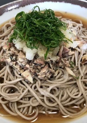 バカうまい！鯖おろし蕎麦！臭みなし！-レシピのメイン写真