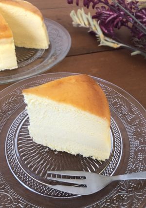 本格的☆スフレチーズケーキ☆-レシピのメイン写真