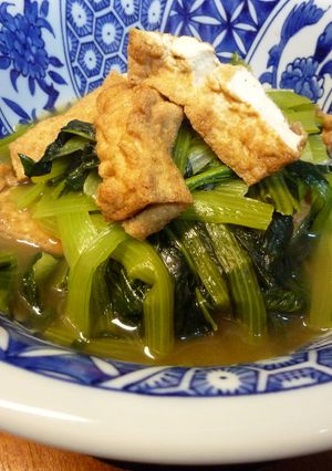 小松菜の煮物-レシピのメイン写真