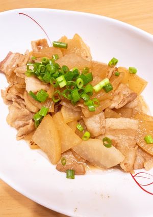 豚バラ大根の炒め煮-レシピのメイン写真