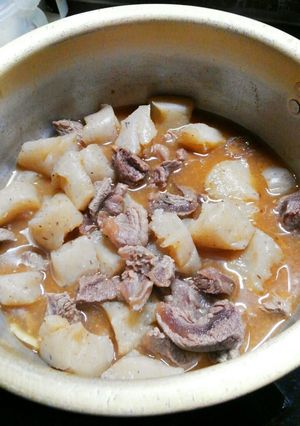 牛すじの味噌煮-レシピのメイン写真