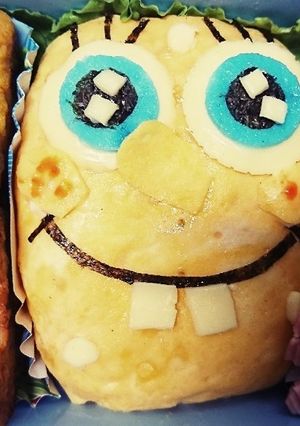 スポンジボブ☆キャラ弁-レシピのメイン写真