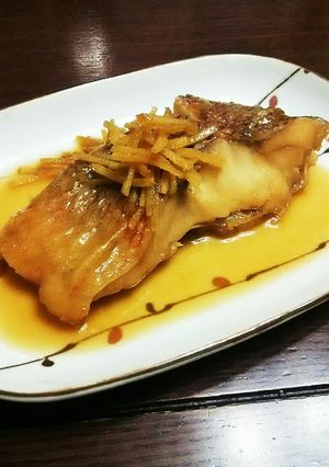 定番煮魚、赤魚の煮付け。-レシピのメイン写真