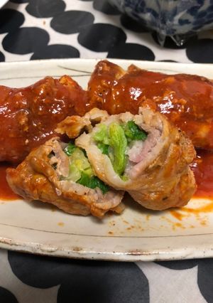 簡単オシャレ！豚肉ロール-レシピのメイン写真