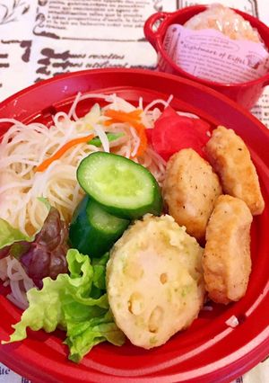 3月11日　ビーフン弁当-レシピのメイン写真