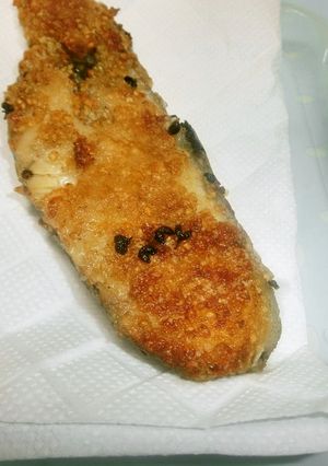 カラスカレイ（魚）の香味ゴマ中華揚げ　-レシピのメイン写真