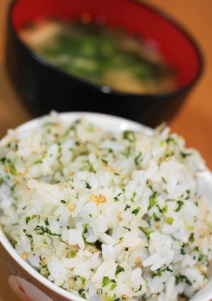 ヘルシ-!大根菜めしです-レシピのメイン写真