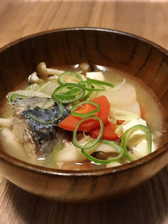 サバ缶の味噌汁-レシピのメイン写真