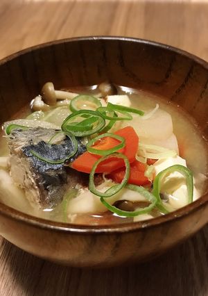 サバ缶の味噌汁-レシピのメイン写真