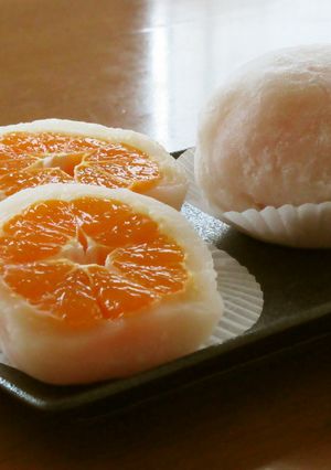 ’’ ちょっと大人の ’’みかん大福-レシピのメイン写真
