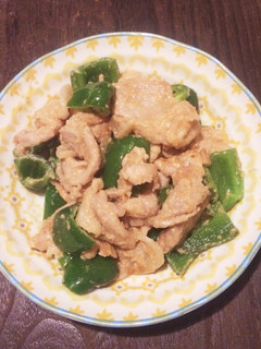 味噌漬け豚とピーマンの炒め物-レシピのメイン写真