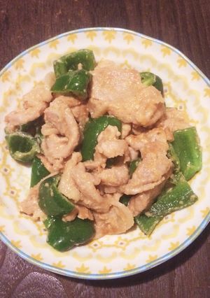 味噌漬け豚とピーマンの炒め物-レシピのメイン写真