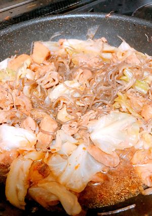 けいちゃんの野菜炒め〜ピリ辛すきやき風〜-レシピのメイン写真