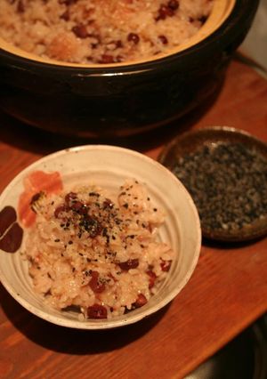 小豆の赤飯-レシピのメイン写真