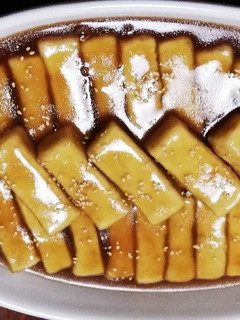 高野豆腐のみたらし風揚げ煮-レシピのメイン写真