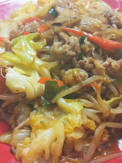 ご飯が進む!野菜たっぷり豚キムチ-レシピのメイン写真