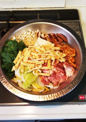 きのこたっぷりお蕎麦鍋-レシピのメイン写真