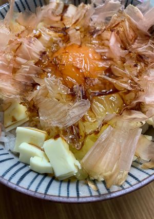 チーズおかかの卵かけご飯-レシピのメイン写真
