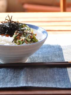 うちの納豆ごはん by namimocchi 【クックパッド】 簡単おいしい