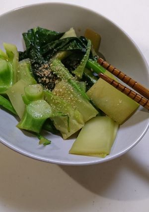 つまみ食い必須!ブロッコリー茎の搾菜風♪-レシピのメイン写真