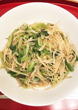 香港乾麺で作る蒸し焼きそば-レシピのメイン写真