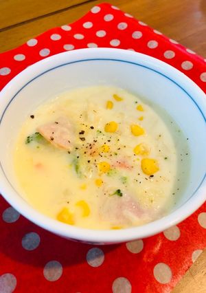 子供と作る簡単チャウダー-レシピのメイン写真