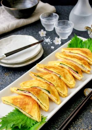 油揚げと大葉ベーコンチーズのおつまみ-レシピのメイン写真