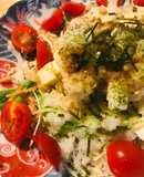 ダイコンおろし＆ミニ豆腐のサラダ