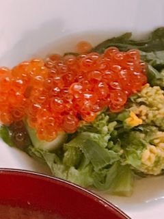 菜の花のおひたし〜いくら添え〜-レシピのメイン写真