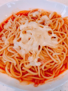レンジで簡単、焼きそば蒸し麺スープパスタ-レシピのメイン写真