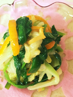 彩り野菜の味噌和え-レシピのメイン写真
