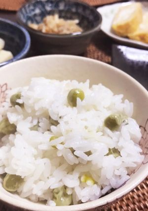 春はコレ！ふんわり美味しい豆ご飯♪-レシピのメイン写真